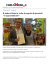 Il sindaco Buda in visita al negozio di giocattoli "L