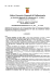 Libero Consorzio Comunale di Caltanissetta Libero Consorzio