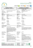 scheda tecnica technical datasheet