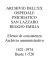 ARCHIVIO DELL`EX OSPEDALE PSICHIATICO SAN LAZZARO
