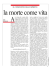 La morte come vita