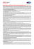 CONDIZIONI GENERALI DELLA FORNITURA DELLA
