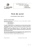 Carta Servizi - LICEO ARTISTICO MUNARI Vittorio V.to