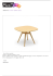 PRODOTTI - TAVOLI - EMMA TABLE Tavolo fisso quadrato. Telaio