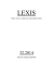 C. Scardino – L. Mecella - LEXIS. Poetica, retorica e comunicazione