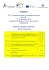 Programma 43esimo Congresso Annuale e Assemblea Generale