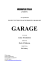Garage - Ufficio stampa ORNATO COMUNICAZIONE