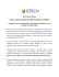 Comunicato Stampa GTECH LANCIA ILNUOVO SITO WEB