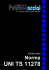 Norma UNI 11278 - Polymaxacciai Srl