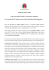 COMUNICATO STAMPA - Provincia di Verona