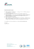 n°1 Contratto attinente alla: “Progettazione, fornitura