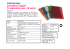 F007B10NA Cartellina Clipper Trasparente ass. 10 pezzi