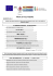 PROVE DI VALUTAZIONE - Comune di Pontassieve