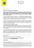 Comunicato stampa