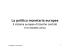 20 - La politica monetaria europea - "PARTHENOPE"