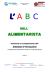 Manuale per gli addetti del settore alimentare