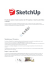 Scarica la scheda tecnica di SketchUp
