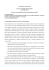Sintesi Intervento Prof Curatolo