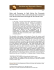 Paper title: State and Economy in Italy before the Economic Miracle