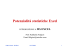 Introduzione ad Excel