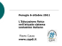 Educazione Fisica nel sistema scolastico - Flavio Cucco
