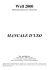 Well 2000 MANUALE D`USO