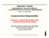 Corporate Social Responsibility