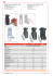 Pneumatic tilt units for EOATs, series RBT Ribaltatori