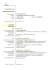 Curriculum Vitae Informazioni personali Esperienze