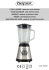 frullatore - manuale di istruzioni • food blender - use