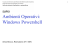 Ambienti Operativi - syscall.org >> start