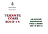 Ternate Corsi 2013-2014