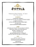 Updated Pistola Valentines Day Menu