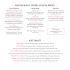 ANTIPASTI restaurant week lunch menu