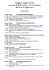 programma dettagliato