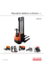 Elevatore elettrico a timone 1.2 t