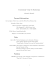 Curriculum Vitae et Studiorum - Dipartimento di Matematica "Ulisse