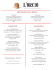 dinner menu