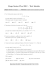 Stage Senior Pisa 2012 – Test Iniziale