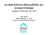 Lo stato dell`arte delle politiche per la casa in Europa quale ruolo