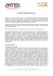 Carta dei Servizi Antea S.r.l.