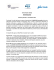 Comunicato stampa del 17 Novembre 2016