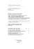 Relazione Generale dell`Intervento