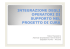 INTEGRAZIONE DEGLI OPERATORI OPERATORI DI OPERATORI