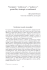 “Cortesia”, “politeness” e “politesse”: gerarchie