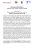 NON SOLO PER GIOCO Teatri di carta, teatrini di ombre, diorami