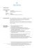 CURRICULUM VITAE Informazioni personali : Nome Indirizzo E