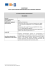 STANDARD PROFESSIONALE E FORMATIVO DEL PROFILO