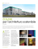 COLORI per l`architettura sostenibile