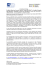 Comunicato stampa - Direzione Generale Arte e Architettura